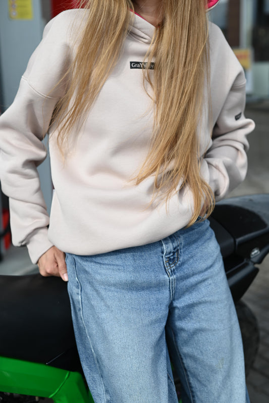 GraYVity of style Cashmere džemperis su kapišonu